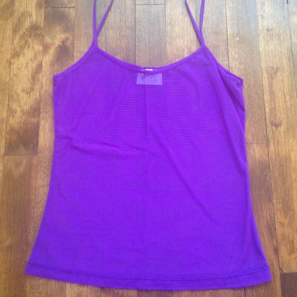 Jammers - Purple Sheer Mesh Tank Top - Picture 6 of 8